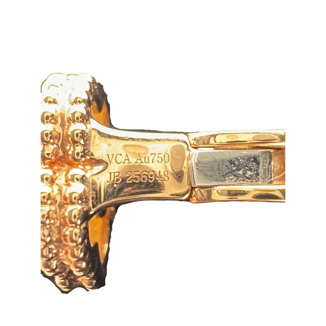 Van Cleef & Arpels Lucky Spring Earrings 18K Rose Gold White Mother-Of-Pearl - 7