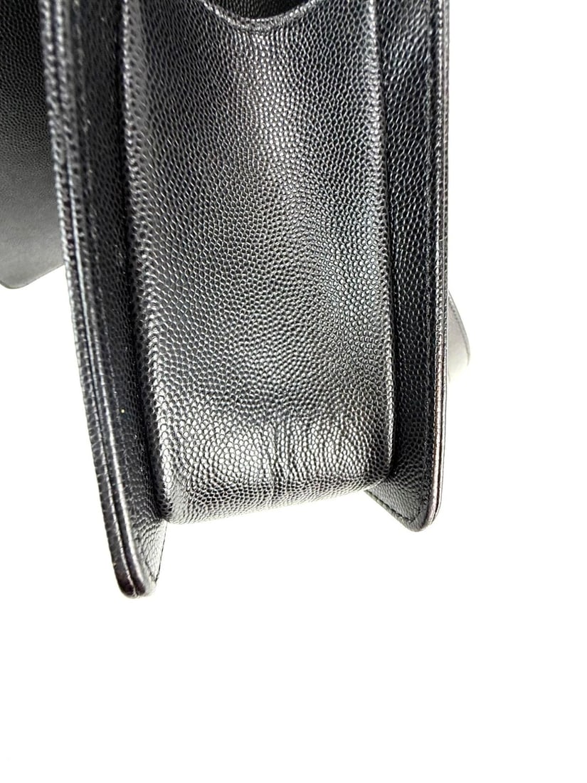 Chanel Caviar Quilted Medium Black Boy Flap Shoulder Bag - 5