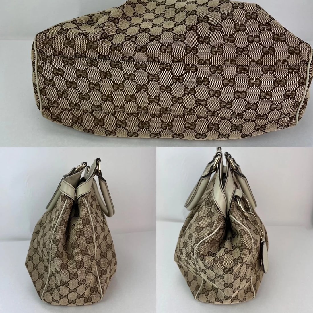 Gucci Sukey Guccissima GG Canvas Medium Hobo Shoulder Bag - 4