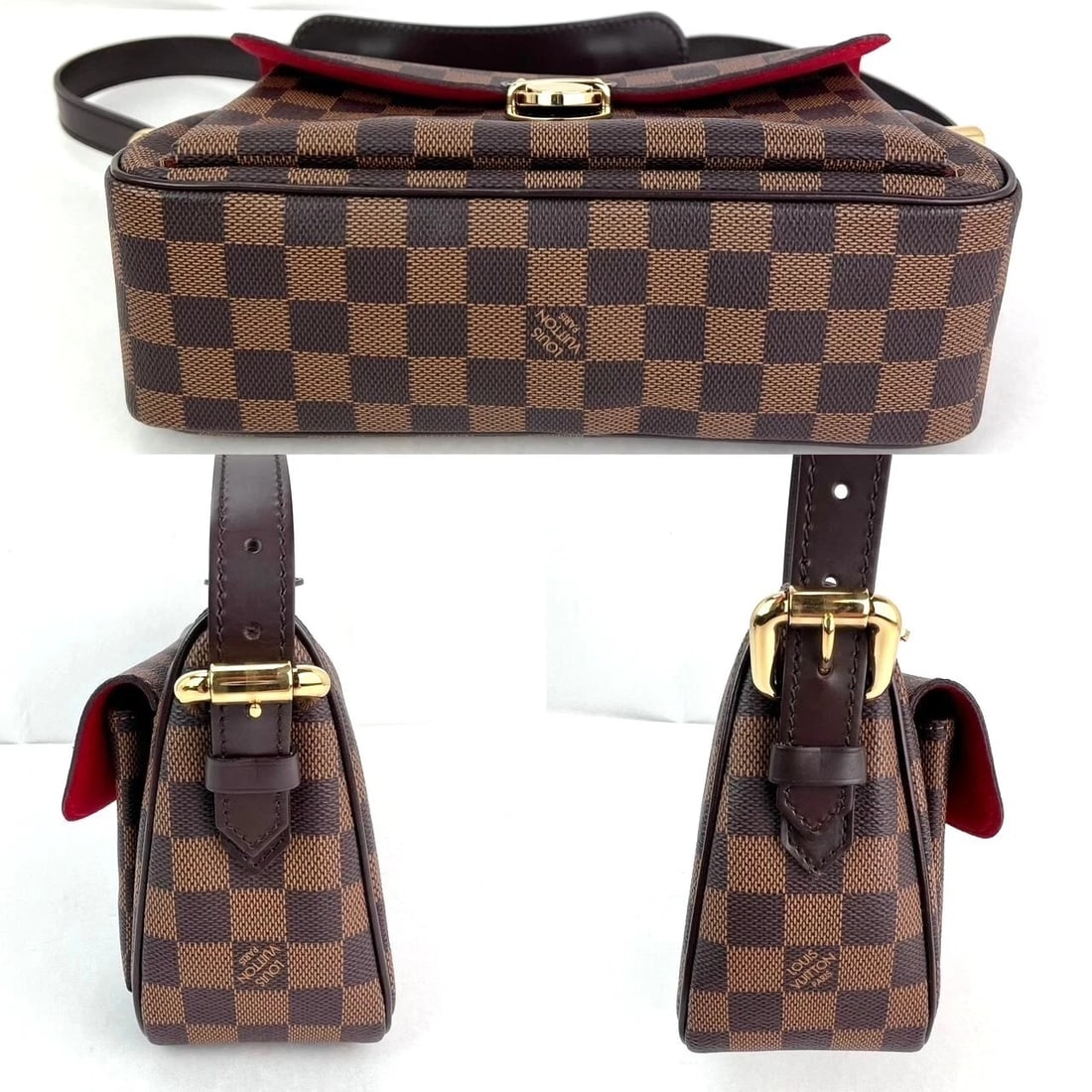 Louis Vuitton Ravello GM Damier Ebene Shoulder Bag - 4