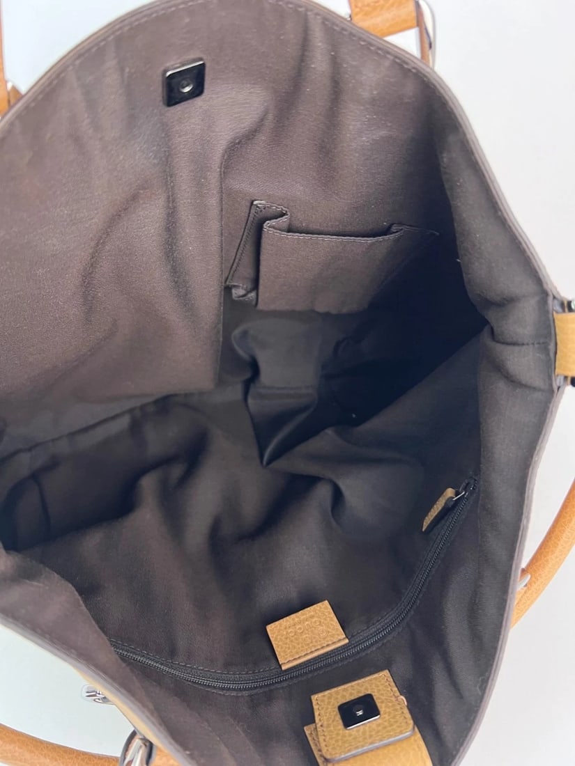 Gucci Abbey Convertible Beige Leather Hobo Shoulder Bag - 7