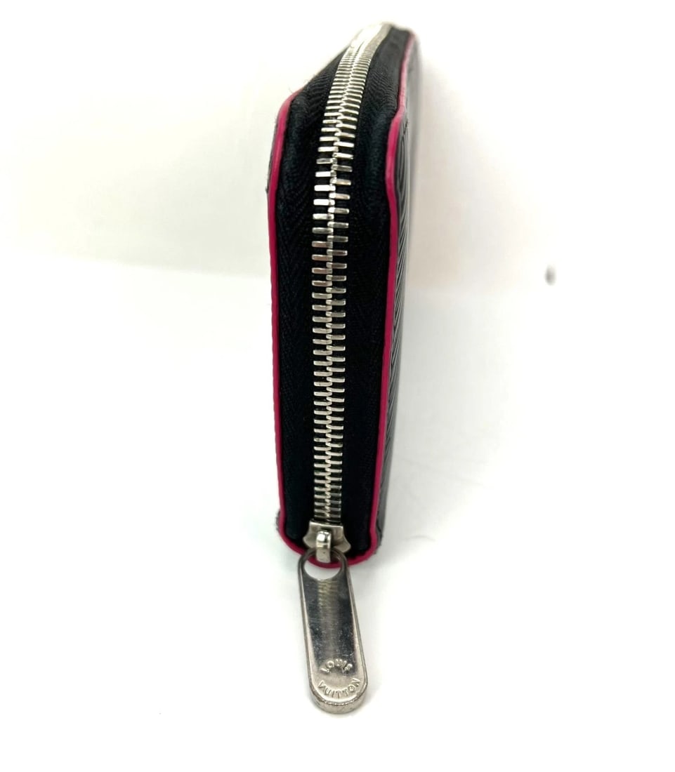 Louis Vuitton Black Epi Leather Zippy Wallet Clutch - 10