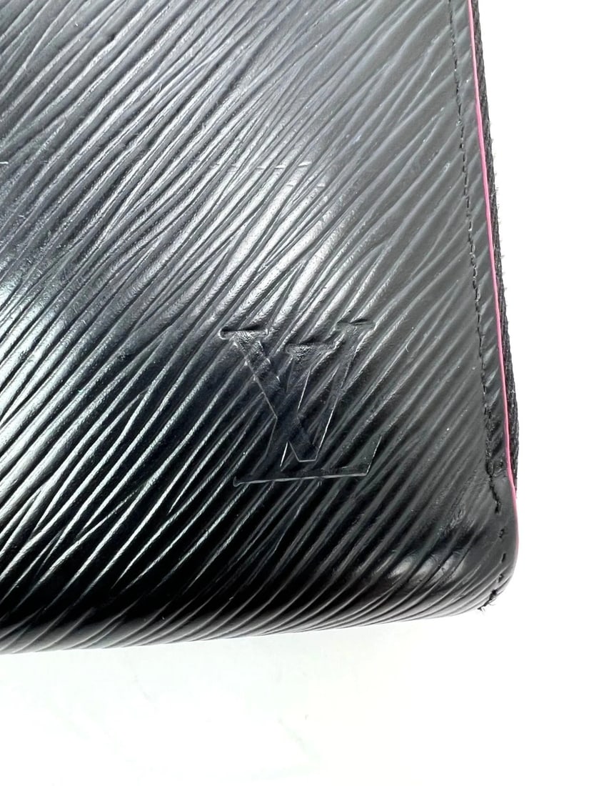Louis Vuitton Black Epi Leather Zippy Wallet Clutch - 13