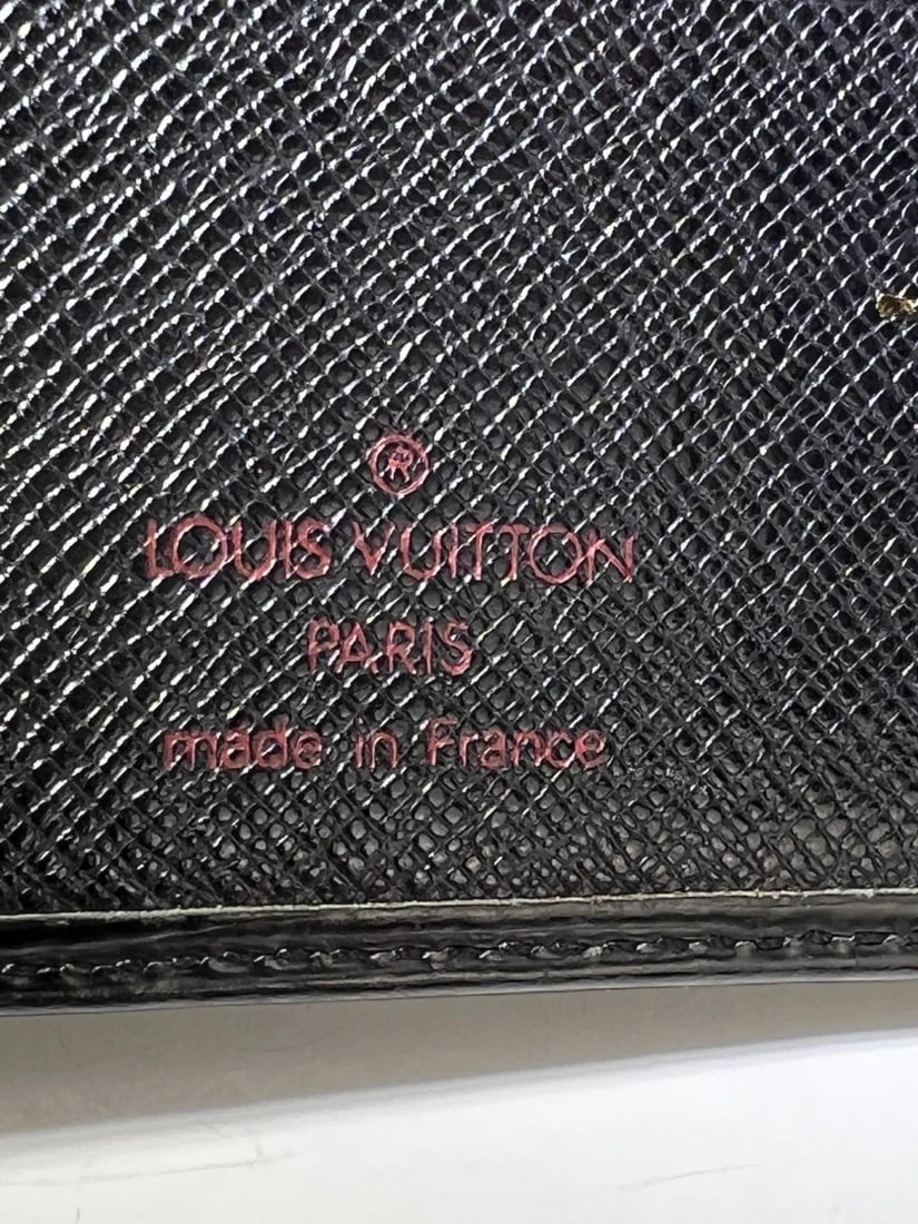 Louis Vuitton Vintage Black Epi Leather Multiple Men's Wallet - 3