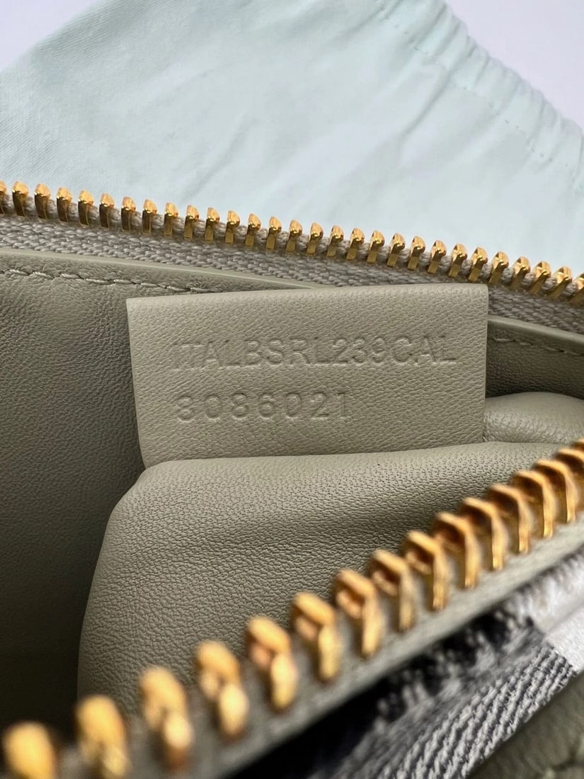 Burberry Jacquard Check Mini Shield Sling Bag Lichen Shoulder Bag - 7