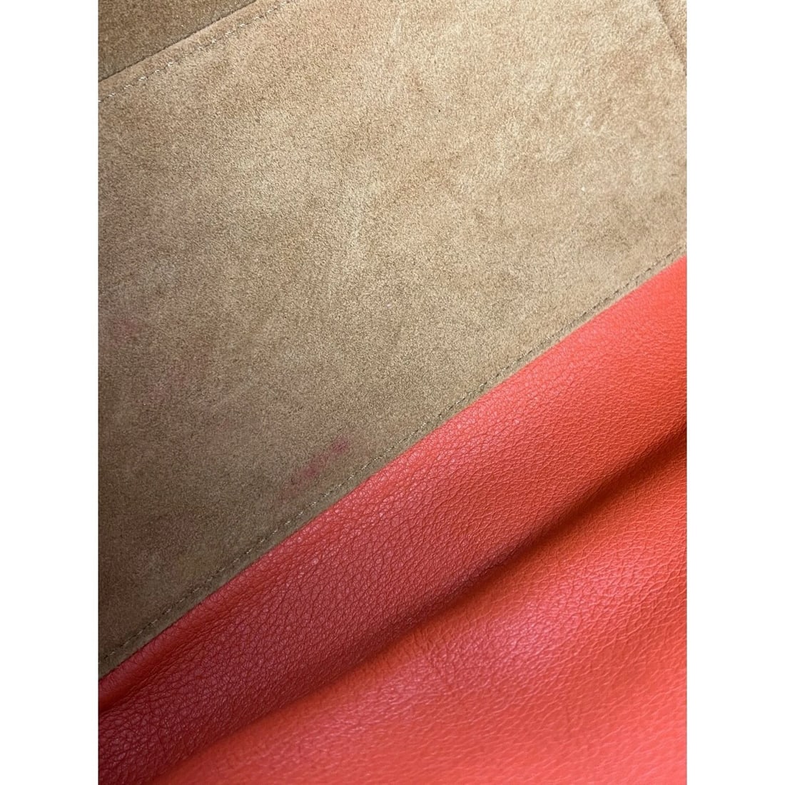 LOEWE Calfskin Amazona 28 Orange Leather Shoulder Bag - 7