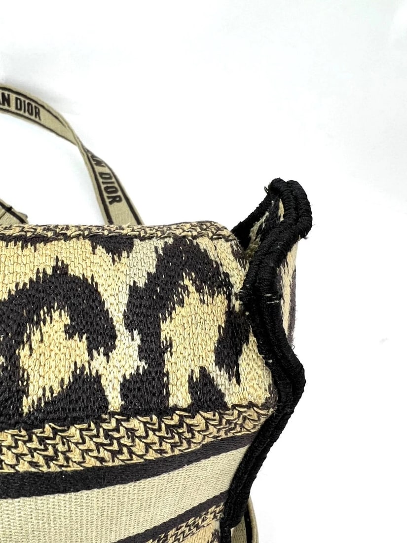 Christian Dior Small Diorcamp Leopard Messenger Shoulder Bag - 11