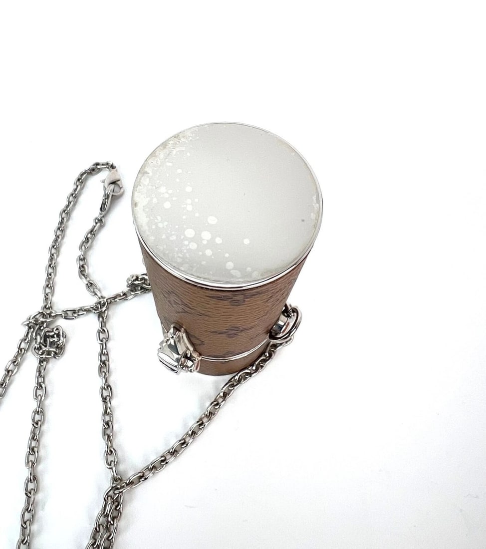 Louis Vuitton Reverse Monogram Chain Lipstick Case - 8