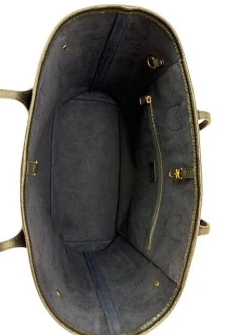 Louis Vuitton Neverfull MM Giant Monogram Black Empriente Leather Tote - 10