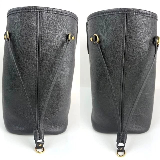 Louis Vuitton Neverfull MM Giant Monogram Black Empriente Leather Tote - 11