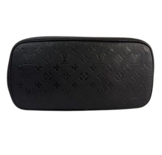 Louis Vuitton Neverfull MM Giant Monogram Black Empriente Leather Tote - 3