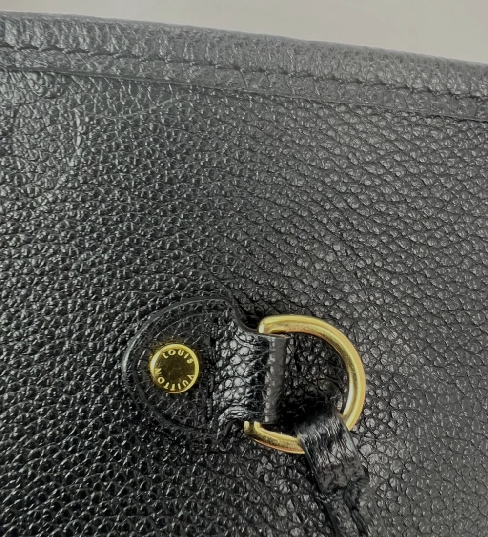 Louis Vuitton Neverfull MM Giant Monogram Black Empriente Leather Tote - 9