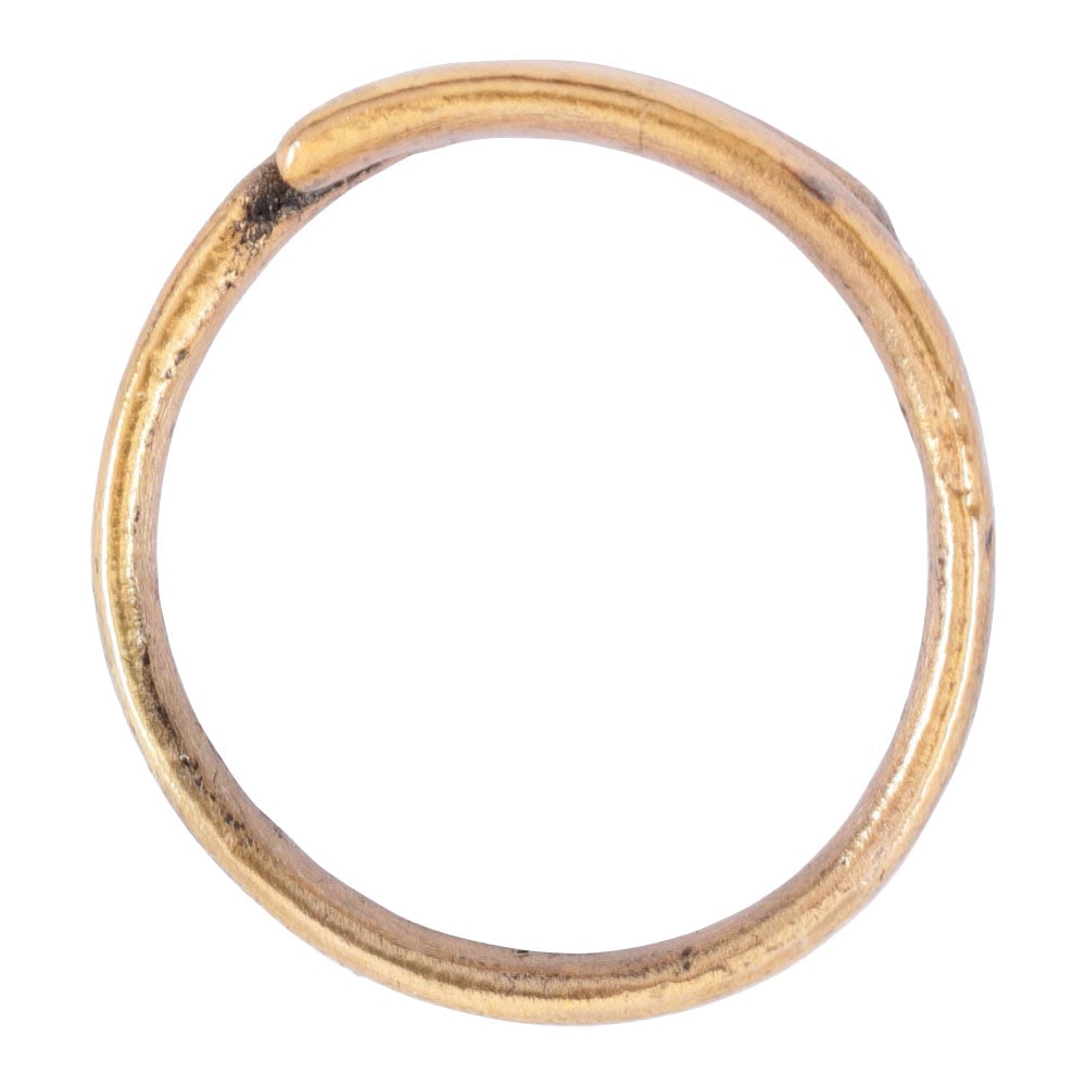 VIKING COIL RING C.850-1050 AD, SIZE 8 ¾ - 2