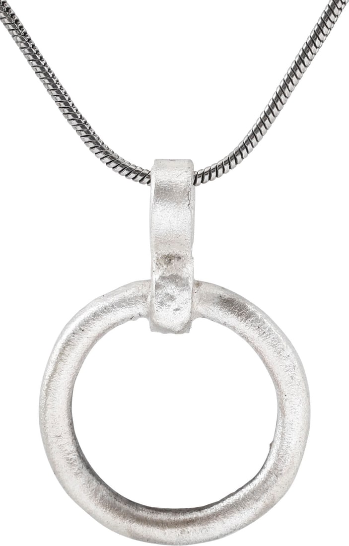 CELTIC PROSPERITY RING NECKLACE C.400-100 BC - 2