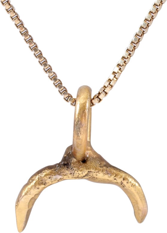 VIKING LUNAR PENDANT, 9TH-10TH CENTURY AD - 2