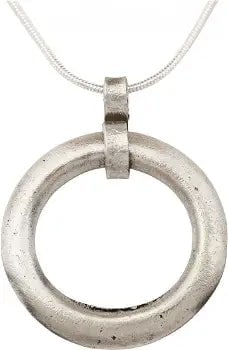 VIKING PROTECTIVE BROOCH NECKLACE 10th-11th CENTURY AD. - 2