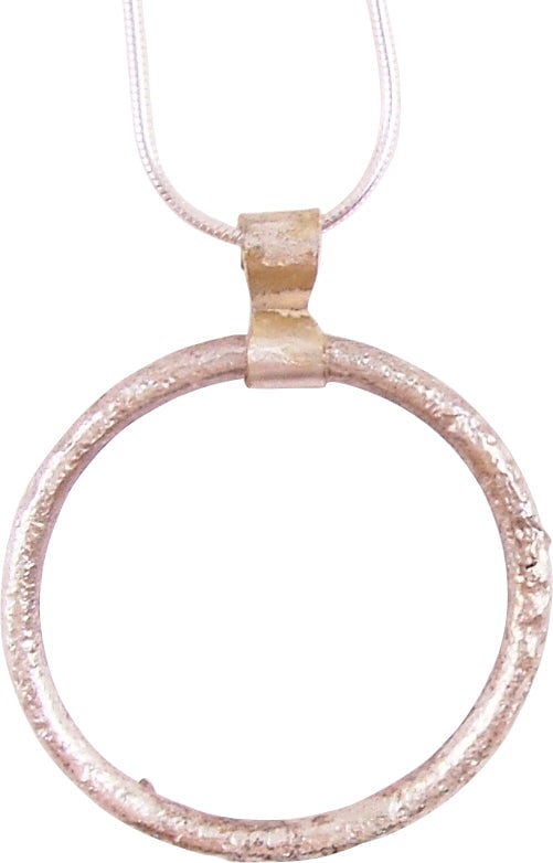 CELTIC PROSPERITY RING NECKLACE C.400-100 BC. - 2