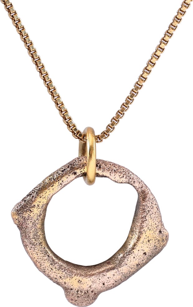 CELTIC PROSPERITY RING NECKLACE, C.400-100 BC - 2