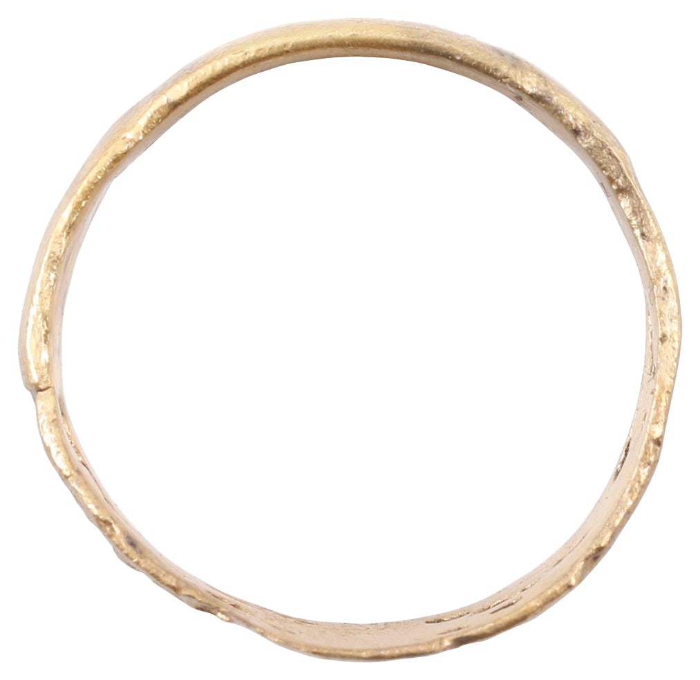 EASTERN EUROPEAN WEDDING RING, 19TH CENTURY, SIZE 10 - 2