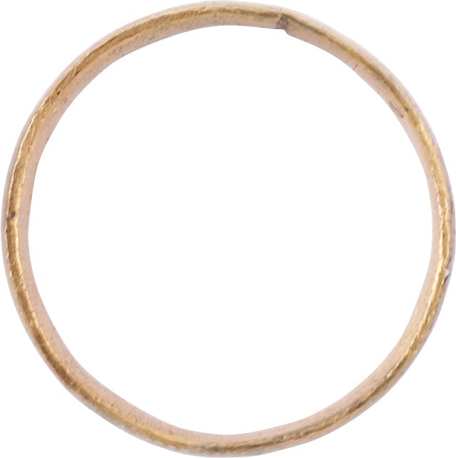 ANCIENT VIKING WEDDING RING, SIZE 4 - 2