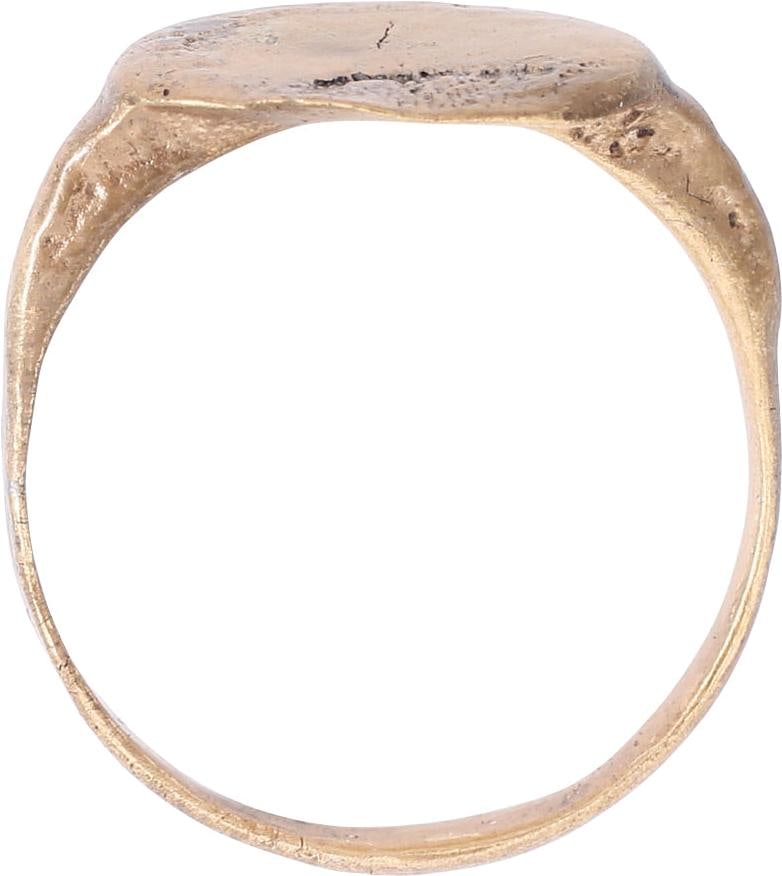 MEDIEVAL EUROPEAN RING, SIZE 9 - 2