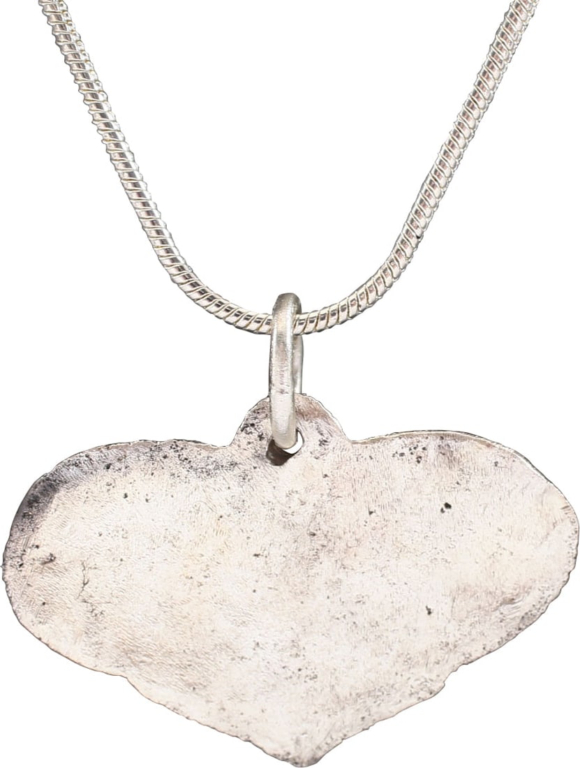 VIKING HEART PENDANT NECKLACE C.950-1050 AD - 2