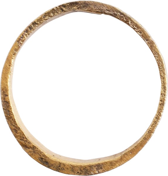 VIKING WOMAN'S WEDDING RING, 850-1050 AD SIZE 3 3/4 - 2