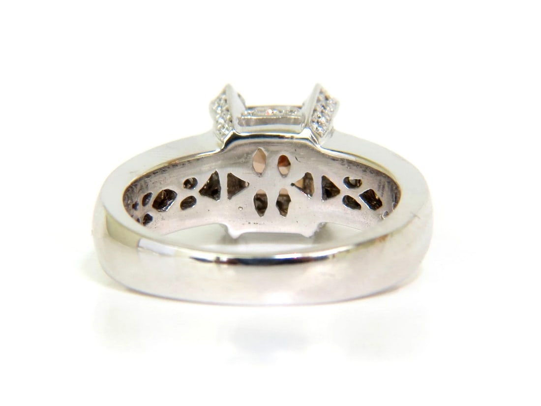 GIA 2.76CT NATURAL FANCY ORANGE BROWN DIAMOND RING G/VS 14KT+ - 9