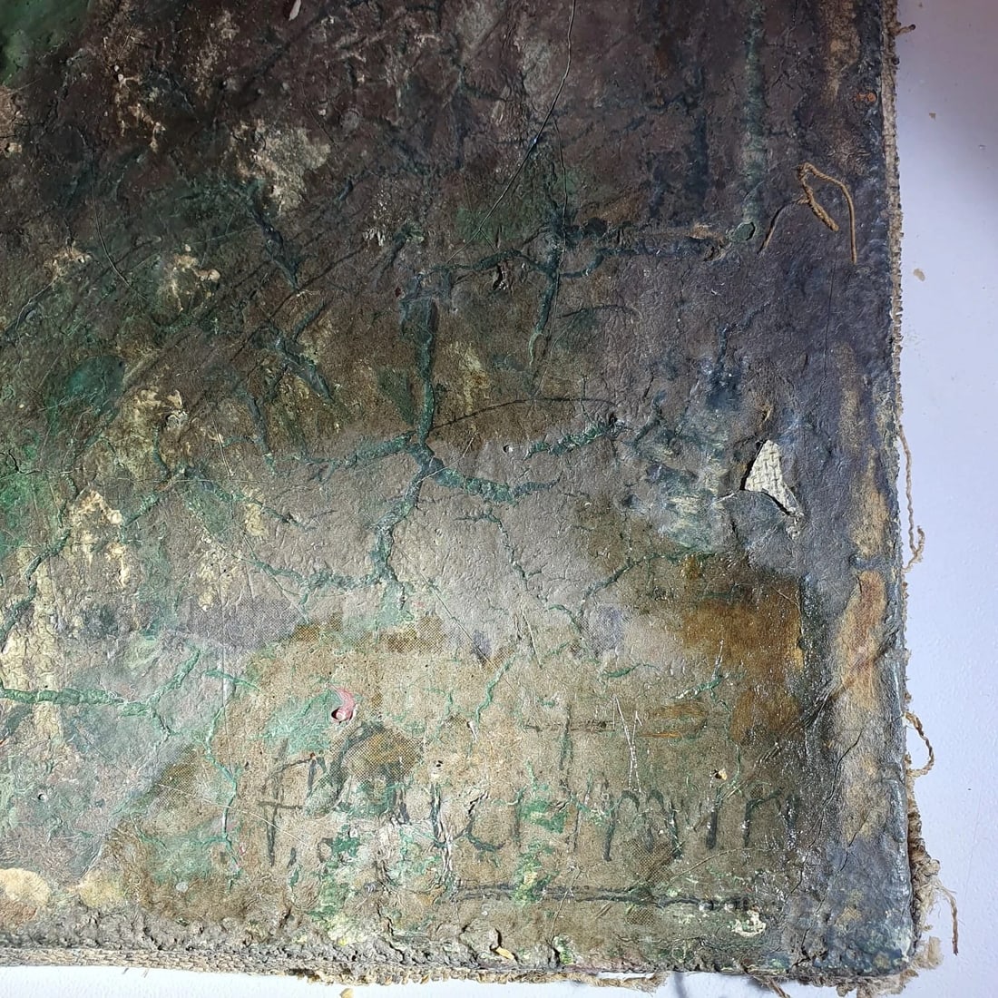 Antique Painting Original Flowers, Floral, Still Life, Poppy, Roses signed - 4