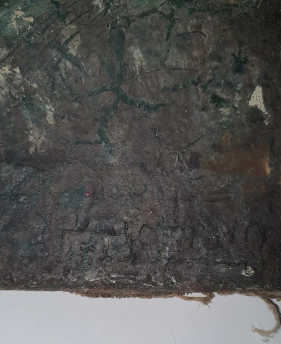 Antique Painting Original Flowers, Floral, Still Life, Poppy, Roses signed - 7