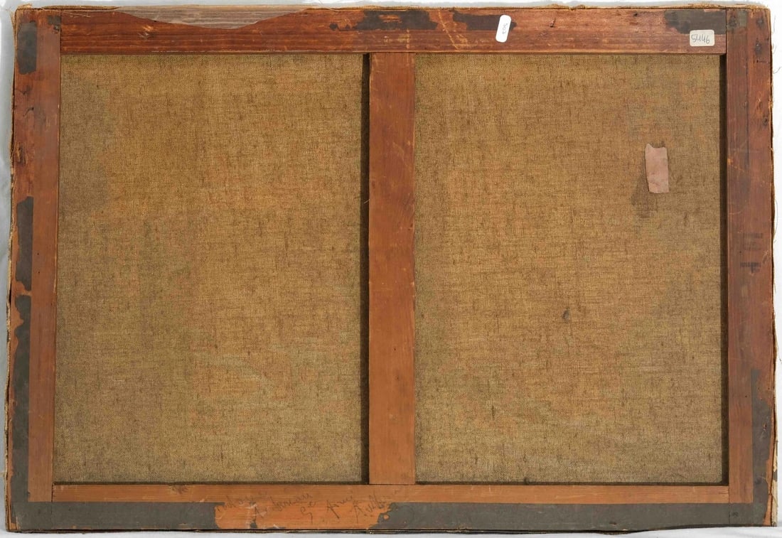 Michail GUERMACHEFF (1867-1930) Antique Painting Original Winter Landscape - 7