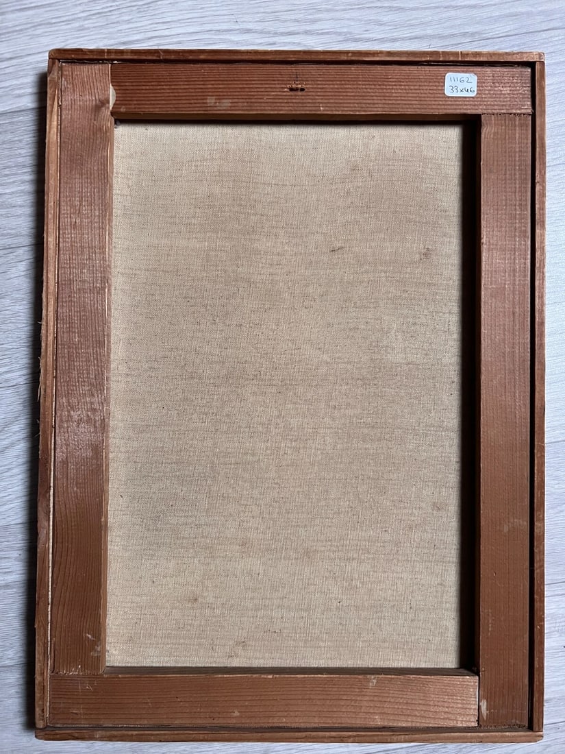 Antique Oil Painting Signed Bird, Still Life - 8