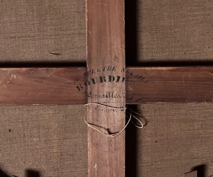 Marie C. LASSON (XIX) Woman Portrait - Painting Antique Original - 7