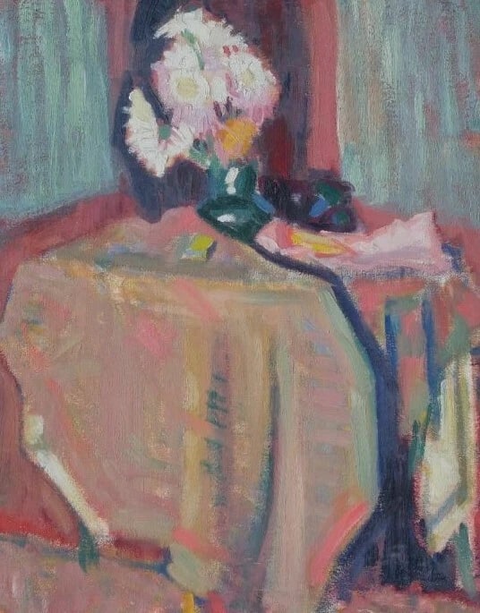 Philippe ZYSSET (1889-1974) Still Life, Flowers - Antique Painting Oil Signed: Title:Philippe ZYSSET (1889-1974) Still Life, Flowers - Antique Painting Oil SignedDescription:Painting Oil Signed Philippe ZYSSET (1889-1974) Still Life, Flowers Oil on canvas 55 x 43 cm signed 