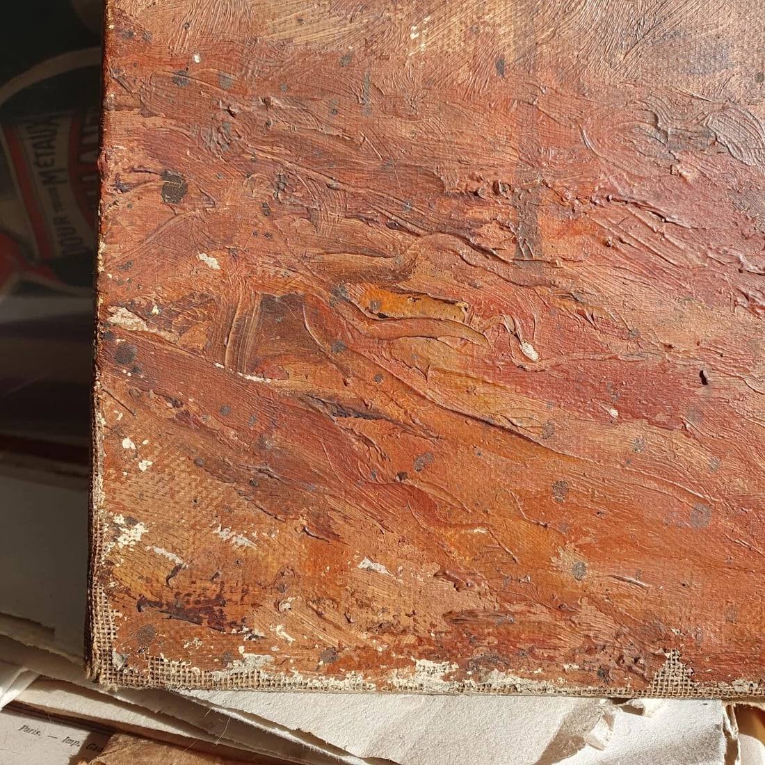 Painting Still Life, Flowers, Vase signed - Antique Original - 4