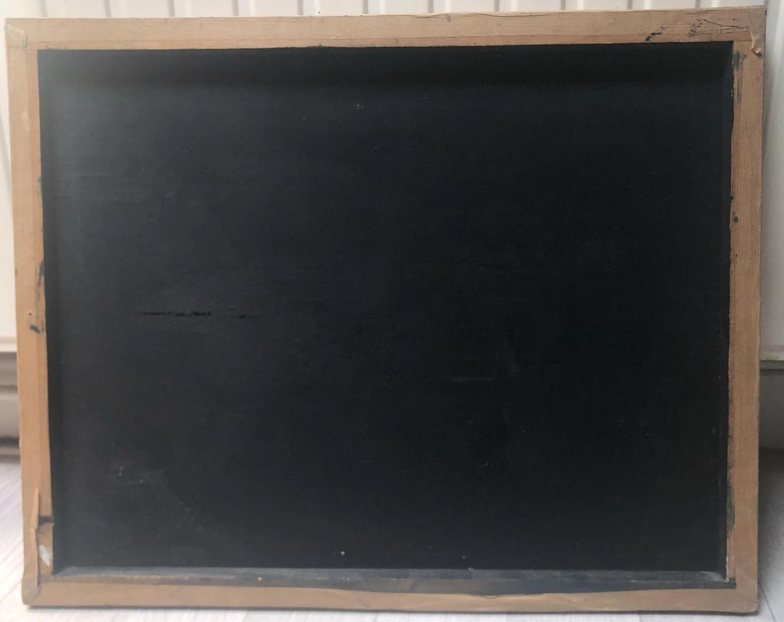 Antique Original Painting Abstraction, Portrait around BISSIÈRE - 7