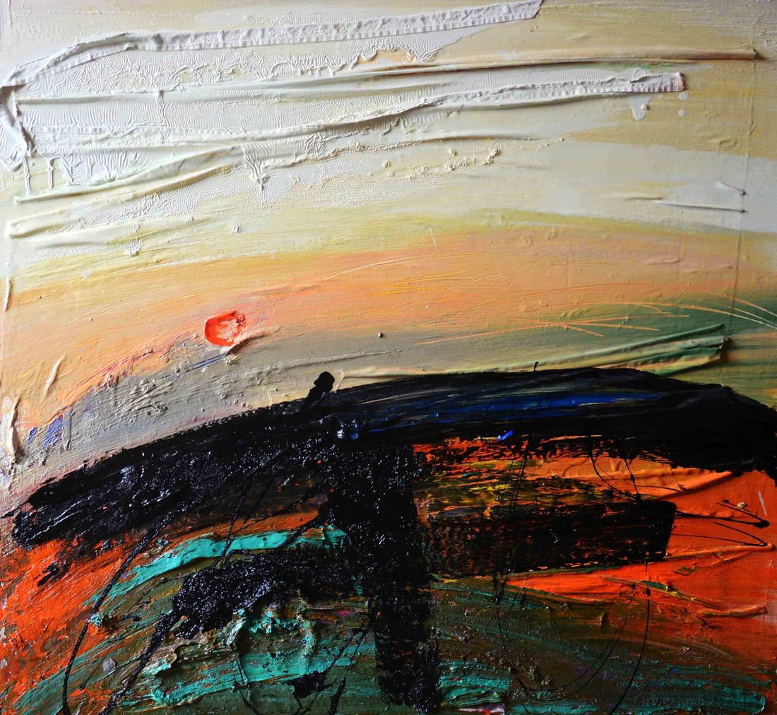 Oil painting Mountain Meadow Natalia Korf-Ivaniuk: Title: Oil painting Mountain Meadow Natalia Korf-Ivaniuk Description: №Korf 13 *** ABOUT THIS PAINTING *** * TITLE: "Mountain Meadow" * ARTISTS: Natalia Korf-Ivaniuk * SIZE: 100x110 cm/'39.37x43