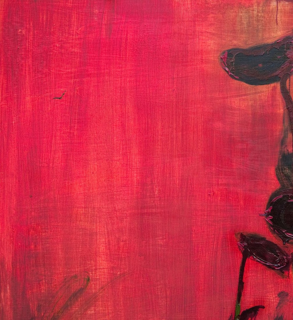 Oil painting Sunflowers in the fog Natalia Korf-Ivaniuk - 2