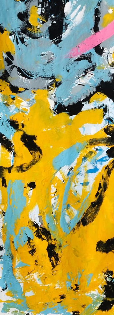 Oil painting Blue Rose Natalia Korf-Ivaniuk - 4