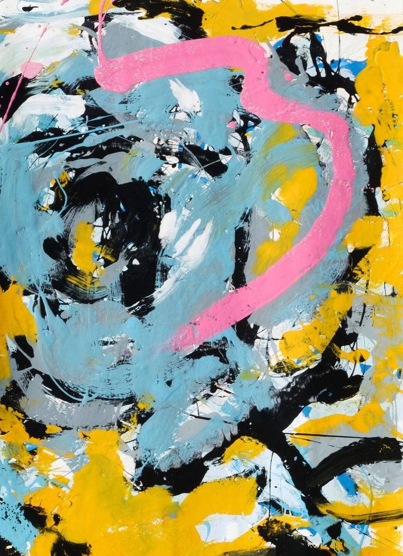 Oil painting Blue Rose Natalia Korf-Ivaniuk - 6