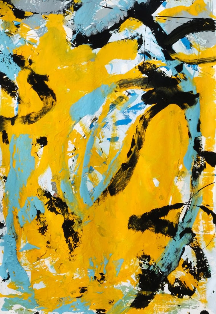 Oil painting Blue Rose Natalia Korf-Ivaniuk - 7