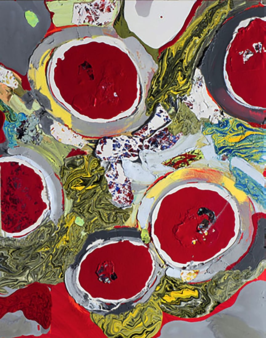 Oil painting Winter Flowers Natalia Korf-Ivaniuk - 3