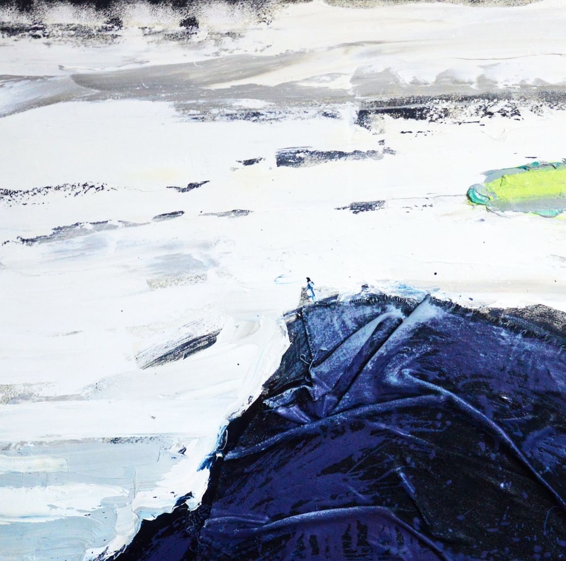 Oil painting Black Mountain Natalia Korf-Ivaniuk - 2