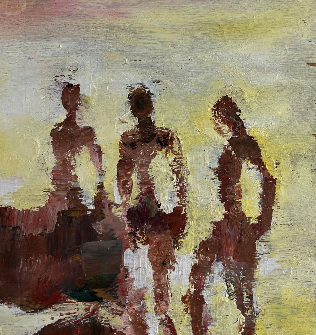 Oil painting Evolution of life Vadim Aksenov - 4