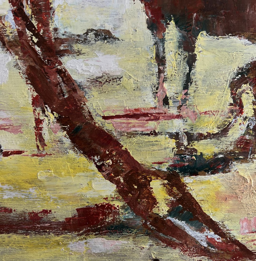 Oil painting Evolution of life Vadim Aksenov - 7