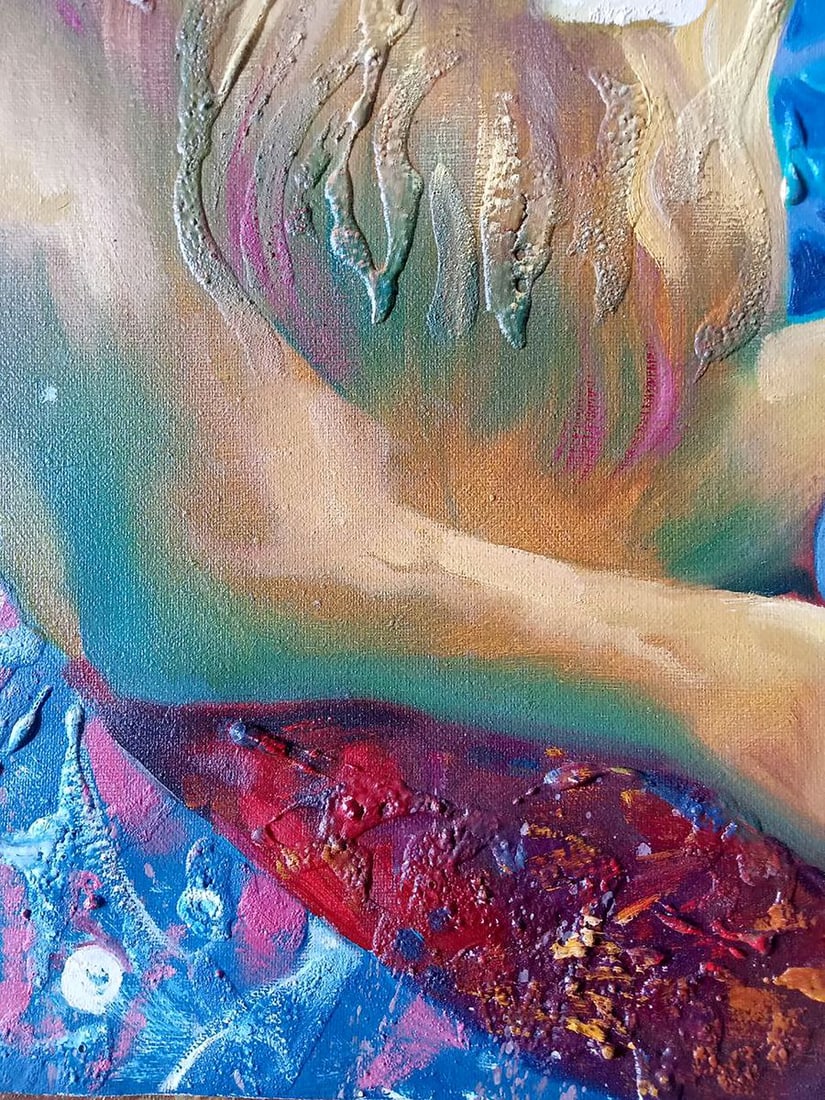 Abstract oil painting Zodiac sign Leo Anatoly Borisovich Tarabanov - 6