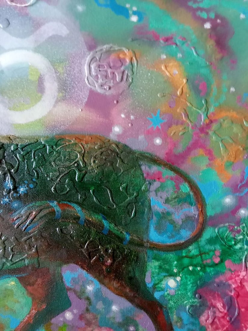 Abstract oil painting Taurus Anatoly Borisovich Tarabanov - 6