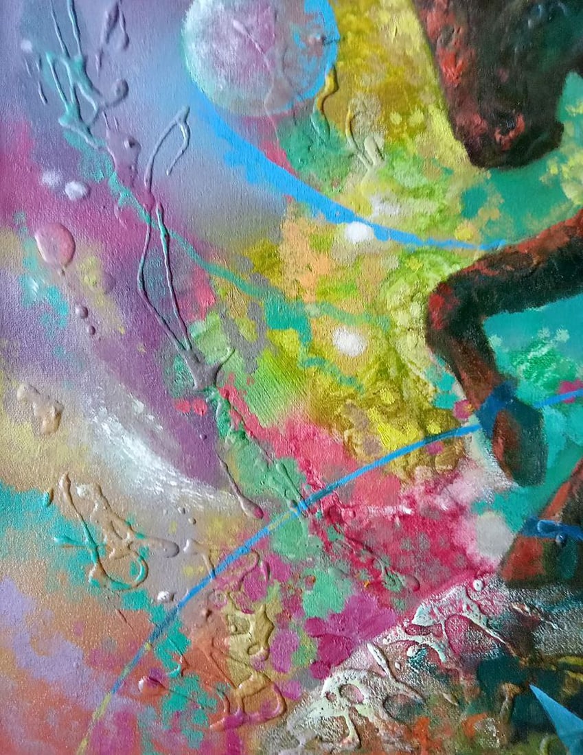 Abstract oil painting Taurus Anatoly Borisovich Tarabanov - 8