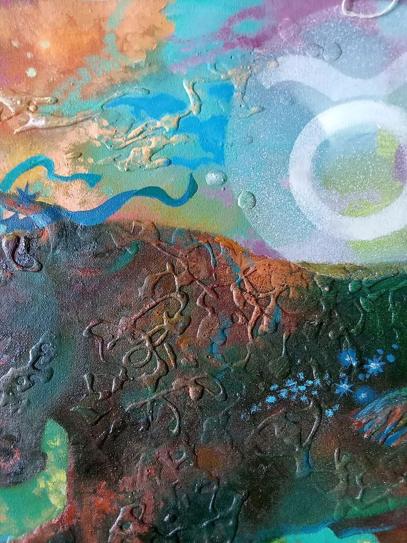 Abstract oil painting Taurus Anatoly Borisovich Tarabanov - 9