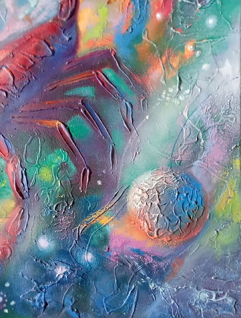 Abstract oil painting Scorpion Anatoly Borisovich Tarabanov - 6